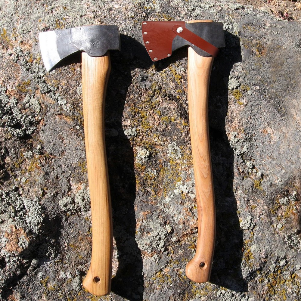 Leather Axe Sheath, Adjustable Hatchet Head Durable Brown
