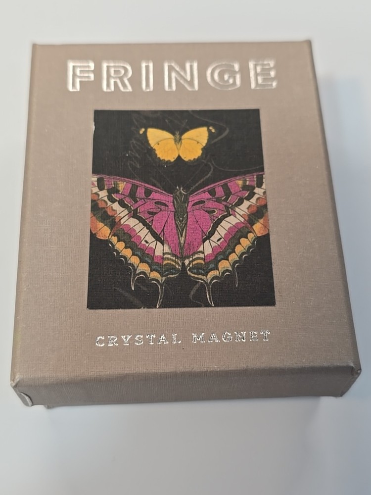 Fringe Crystal Magnet Butterfly