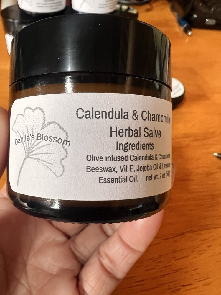 Calendula And Chamomile Herbal Salve