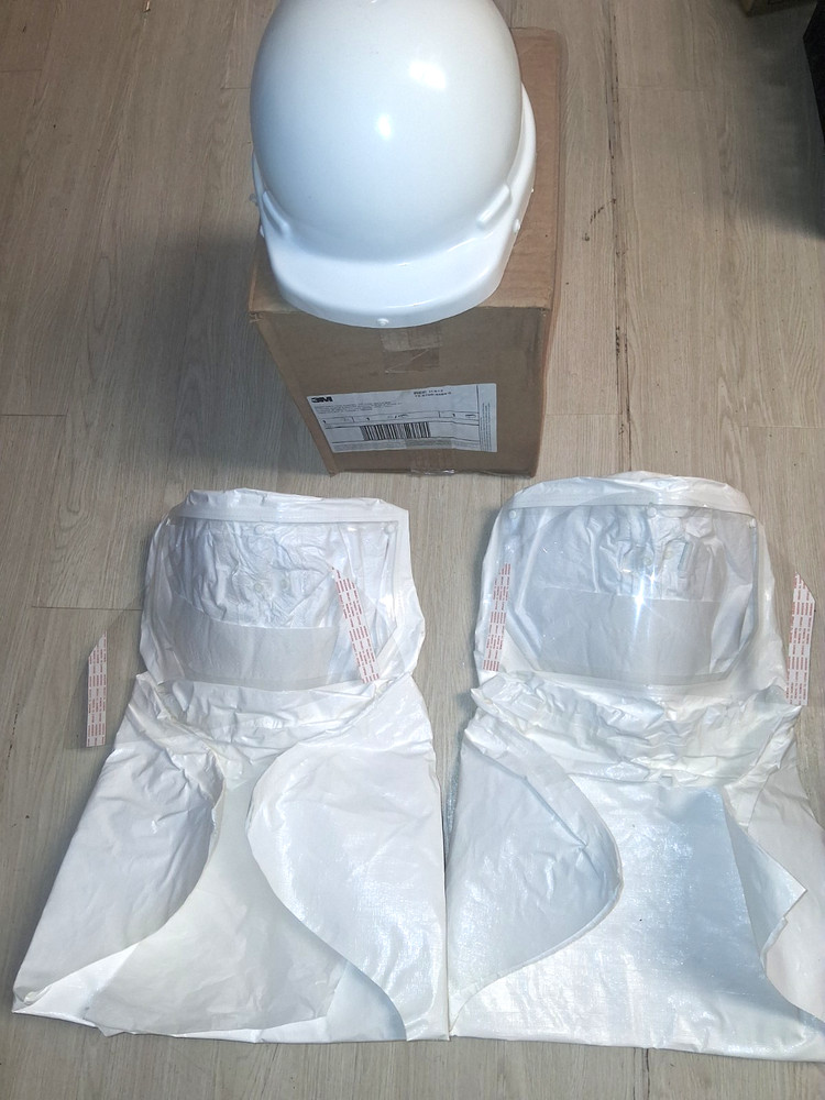 3M H-612 White Standard Headpiece Assembly. Two sets Assembly per box.