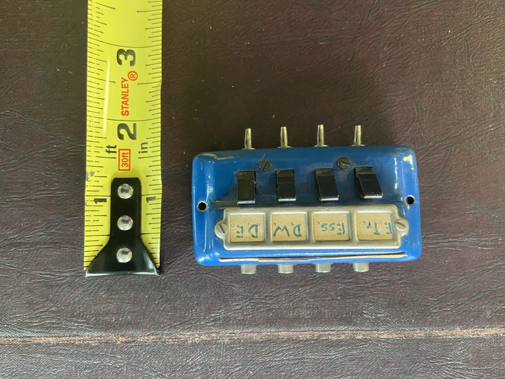Vintage MARKLIN H0 - 7071 - Control Panel - Metal Casing