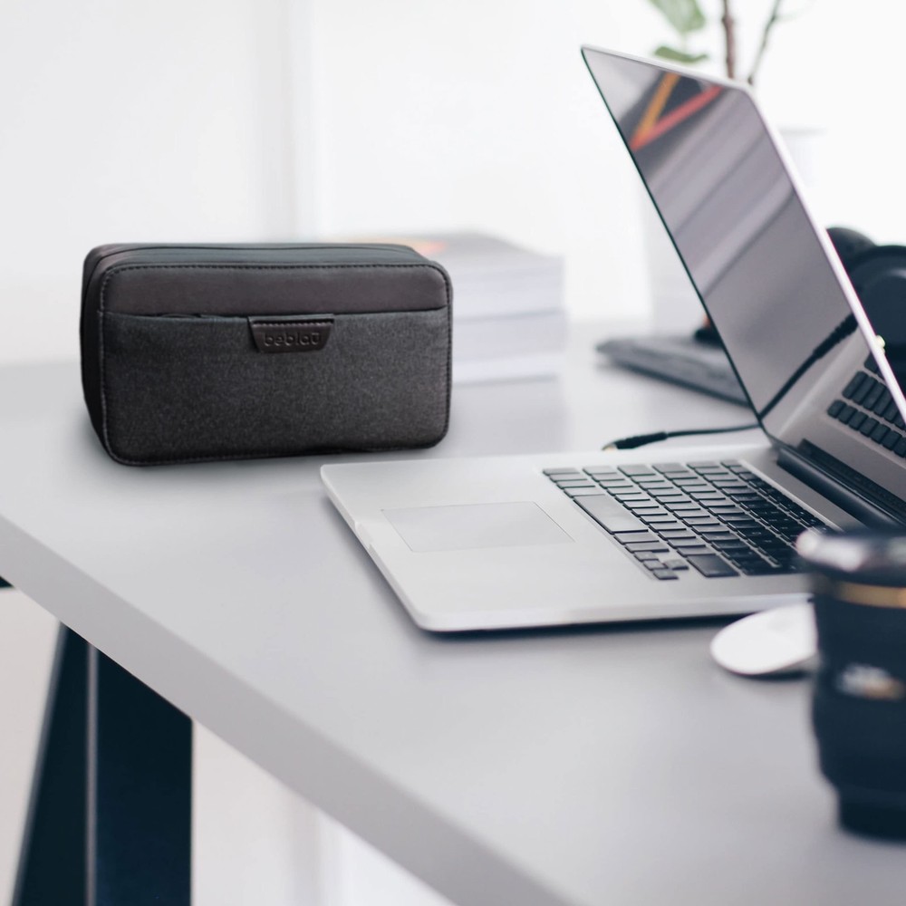 Beblau POUCH Electronics Accessories Organizer Bag | Adjustable strap | Zippe...