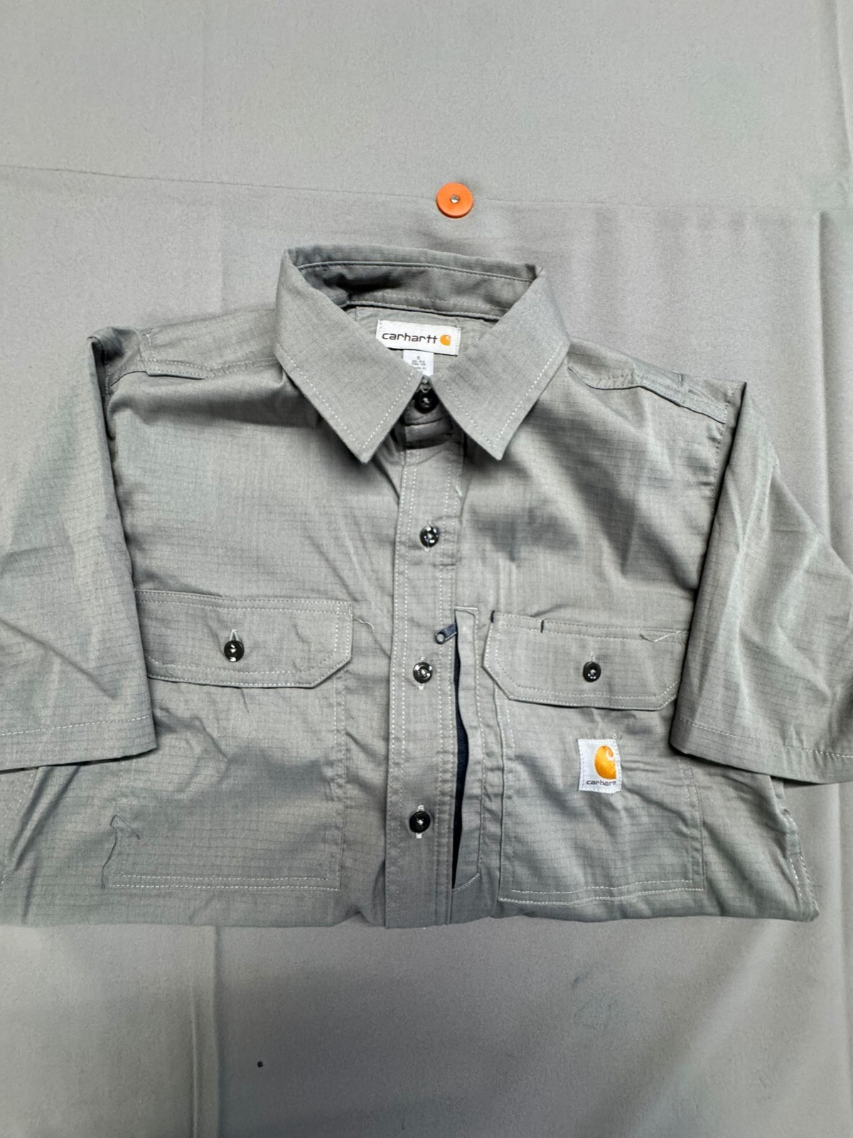 Carhartt Men's Short-Sleeve Button-Down Work Shirt New