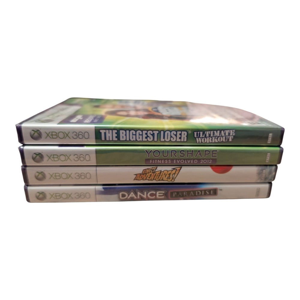 XBOX 360 KINECT Sensor BundIe: Includes Kinect Sensor Unit & 4 Extra New Games