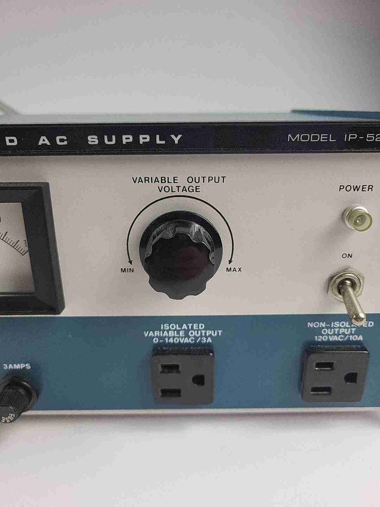 Heathkit IP-5220 Variable Isolated AC Power Supply - Powers On, Untested