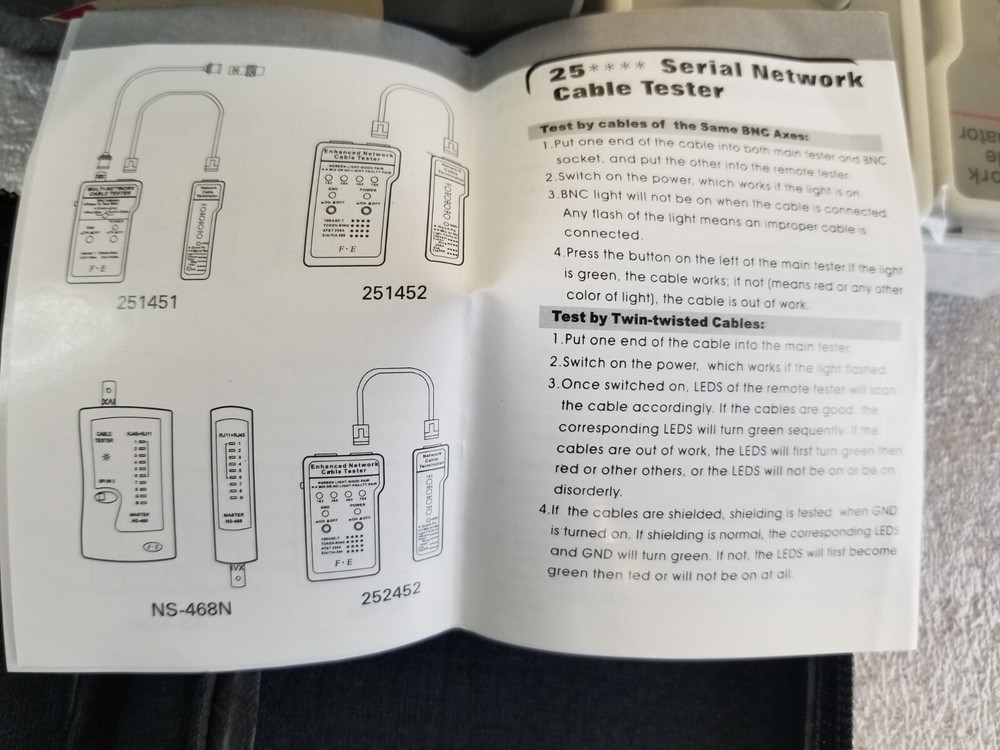 Network Cable Tester