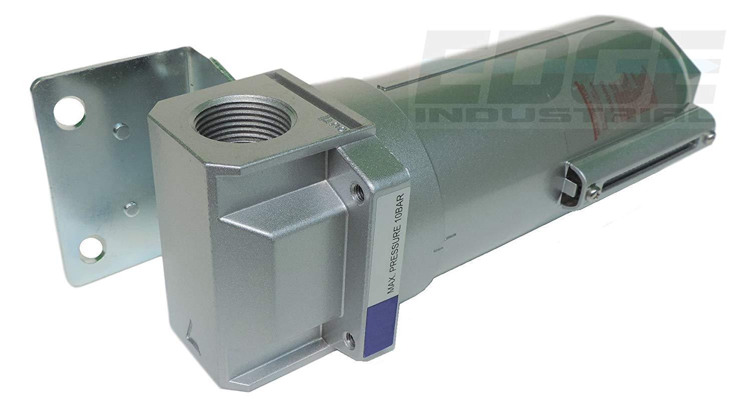 1" HEAVY DUTY IN LINE COMPRESSED AIR MOISTURE TRAP WATER FILTER, AUTO DRAIN