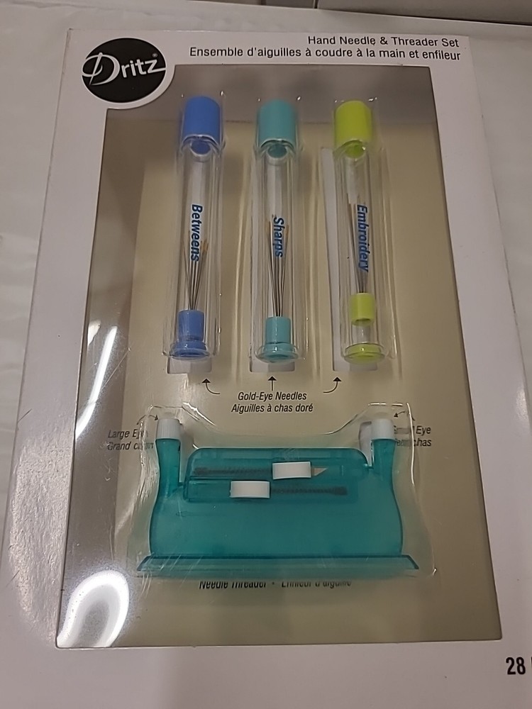 Dritz Hand Needle & Threader Set 28 Pc 27103