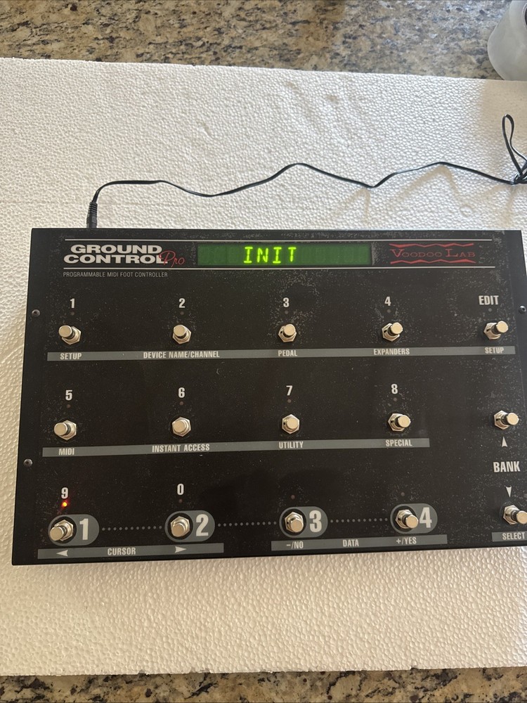 Voodoo Lab Ground Control Pro Guitar Rig MIDI Switching System