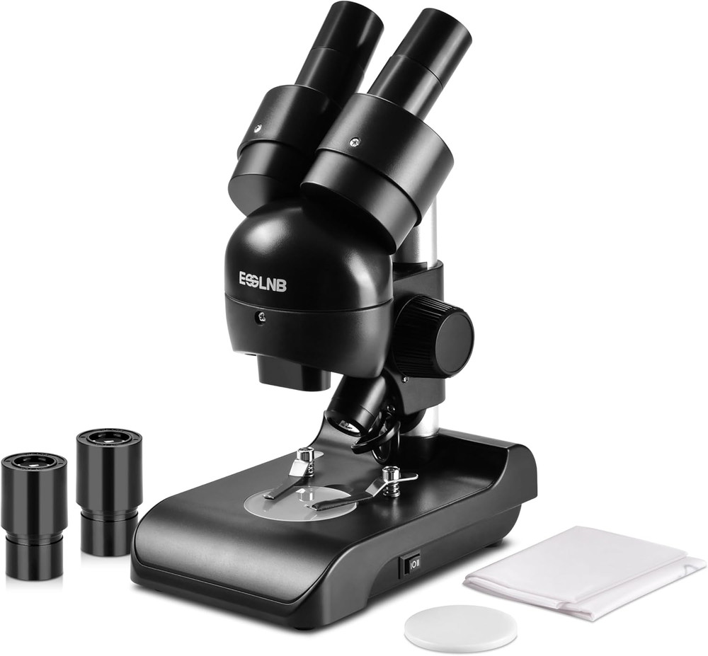 Mounted Binocular Stereo Microscope, Microscopes, Portable Biological Microscope