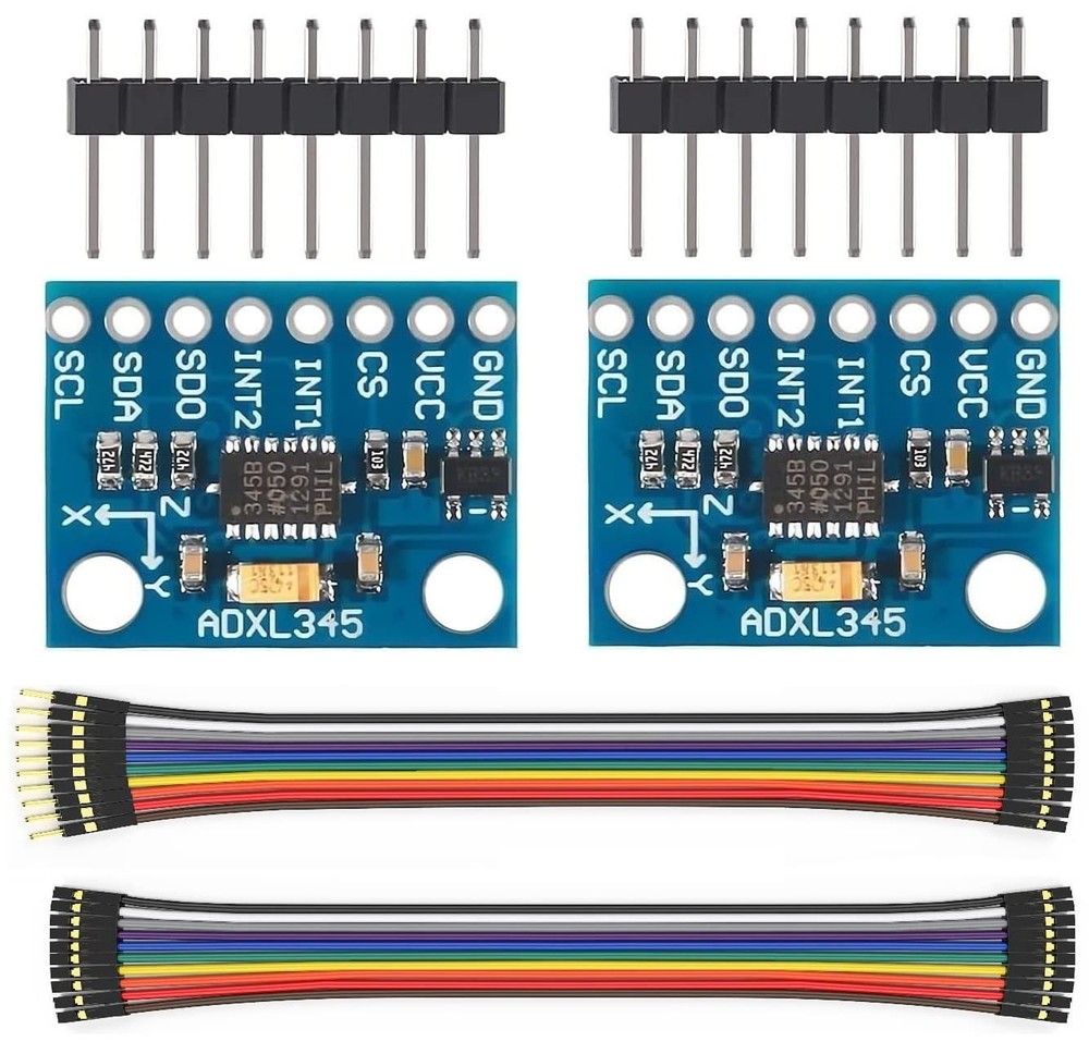 2Pcs ADXL345 3-Axis Accelerometer Sensor Modules, IIC/SPI for Arduino Klipper