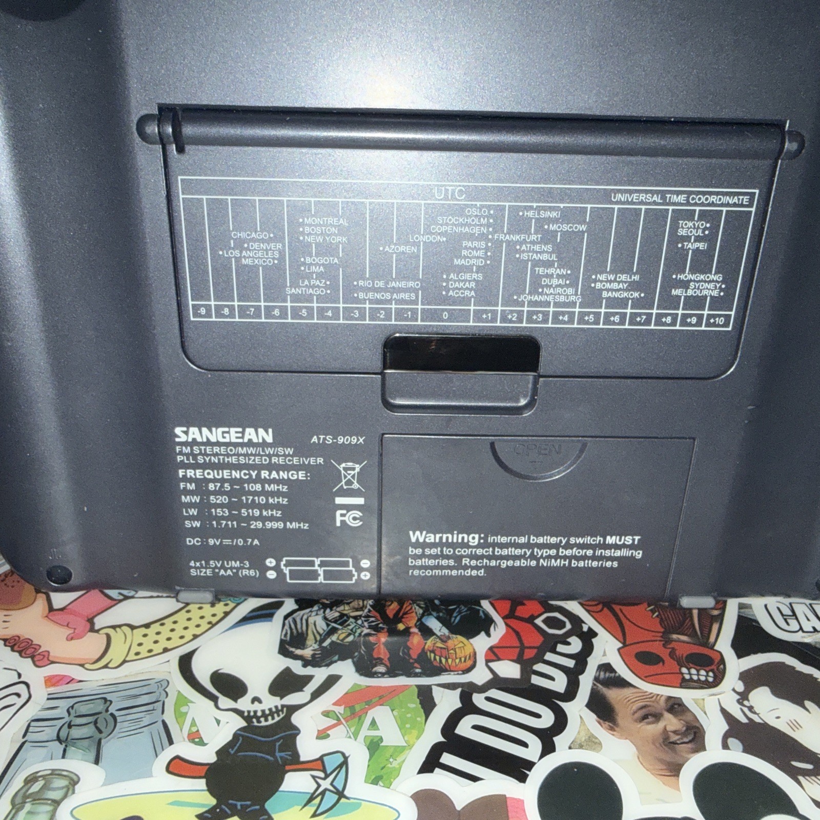 Sangean ATS-909X FM SW MW LW - SSB Multi-Band Radio receiver with RDS - Nice