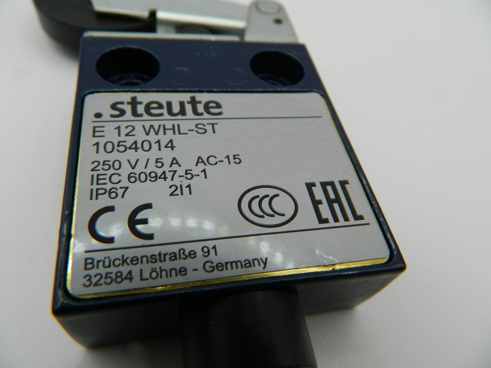 Steute E 12 WHL-ST position switch position switch 1054014 position switch