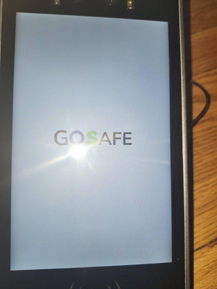 OneScreen GoSafe Quad-Core Processor Body Temperature Facial Recognition Scanner