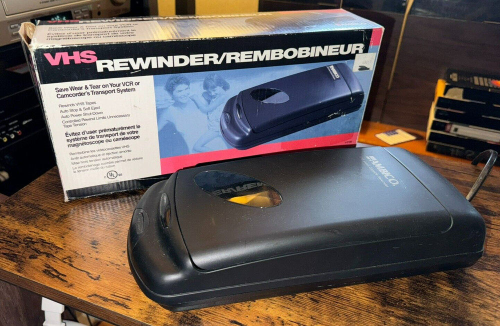 Ambico VHS Rewinder Model V-0760