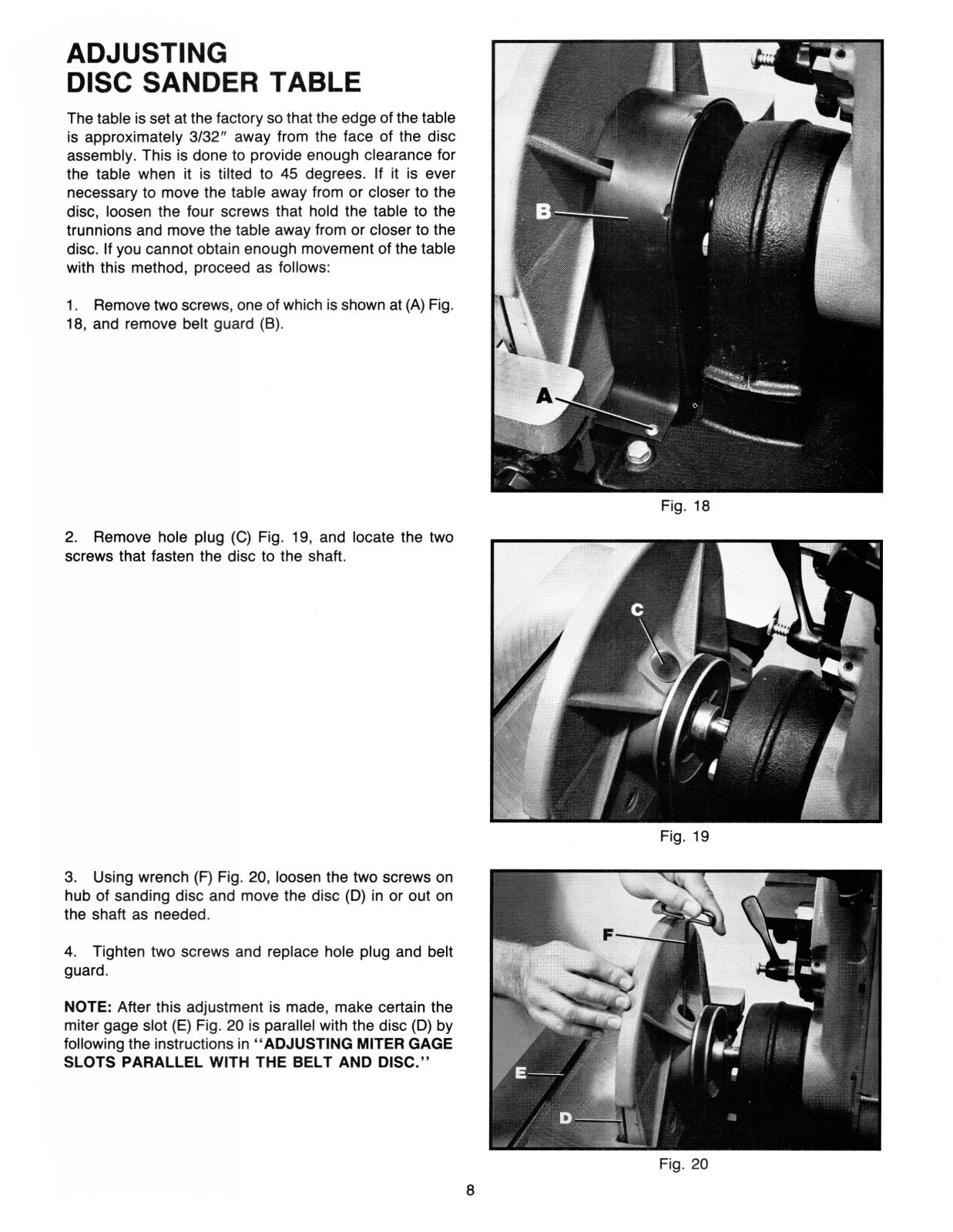 Delta 6" Belt 12" Disc Sander Model 31-730 Instruction & Parts List Manual #1591