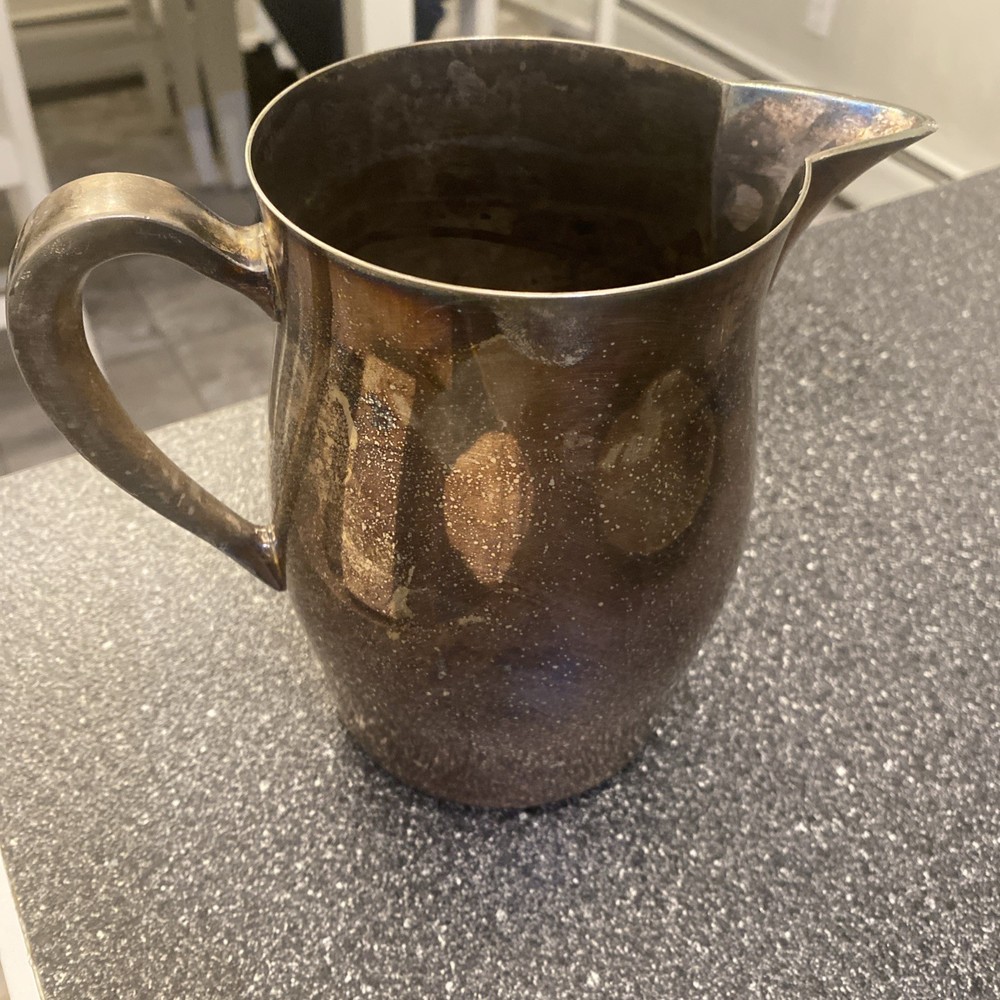 Academy Pitcher Silver On Copper