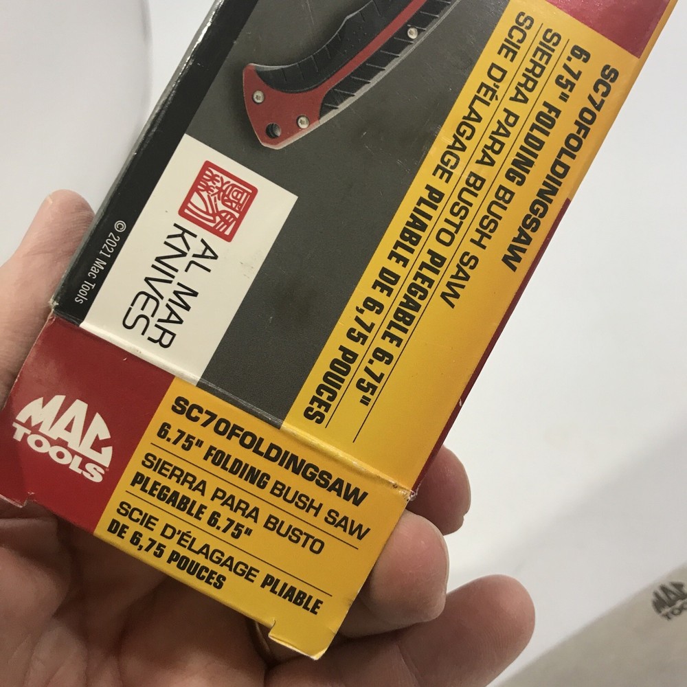Mac Tool 6.75" Folding Bush Saw SC70FOLDINGSAW tools