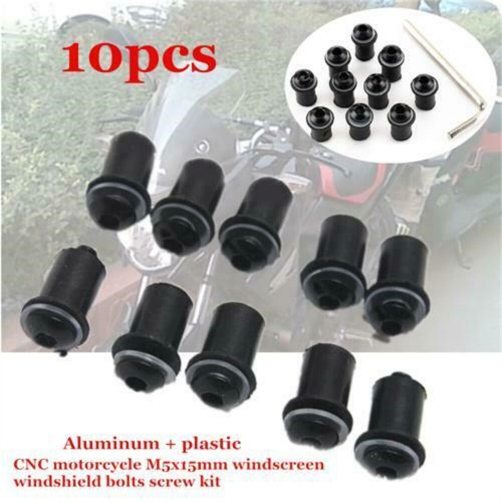 M5 Motorcycle Windscreen Windshield Fairing Screen Nut Bolt Screw Strength