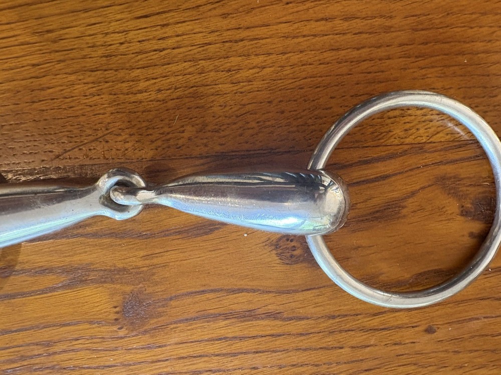 Bit- Loose Ring Snaffle- hollow