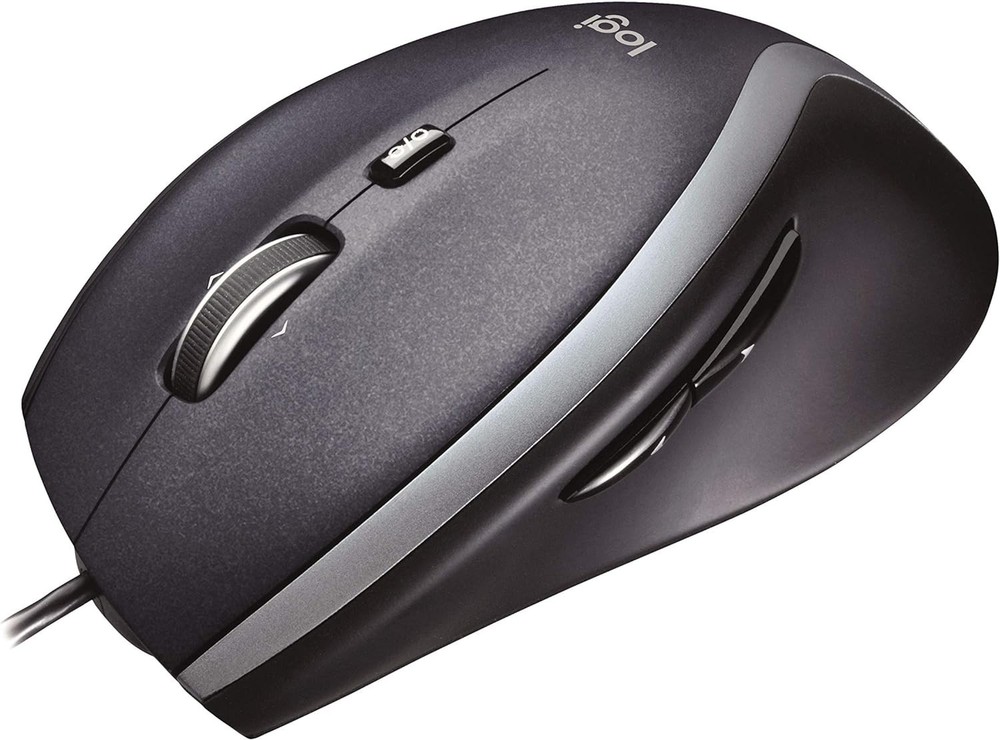 Logitech M500s Wired Mouse - Advanced High-Precision Tracking - Graphite