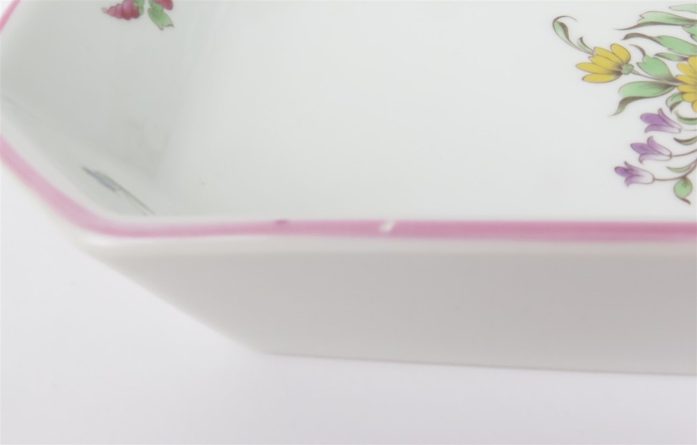 Spode 'Marlborough Sprays' Oven to Tableware 14" Rectangular Baker Flat Corners