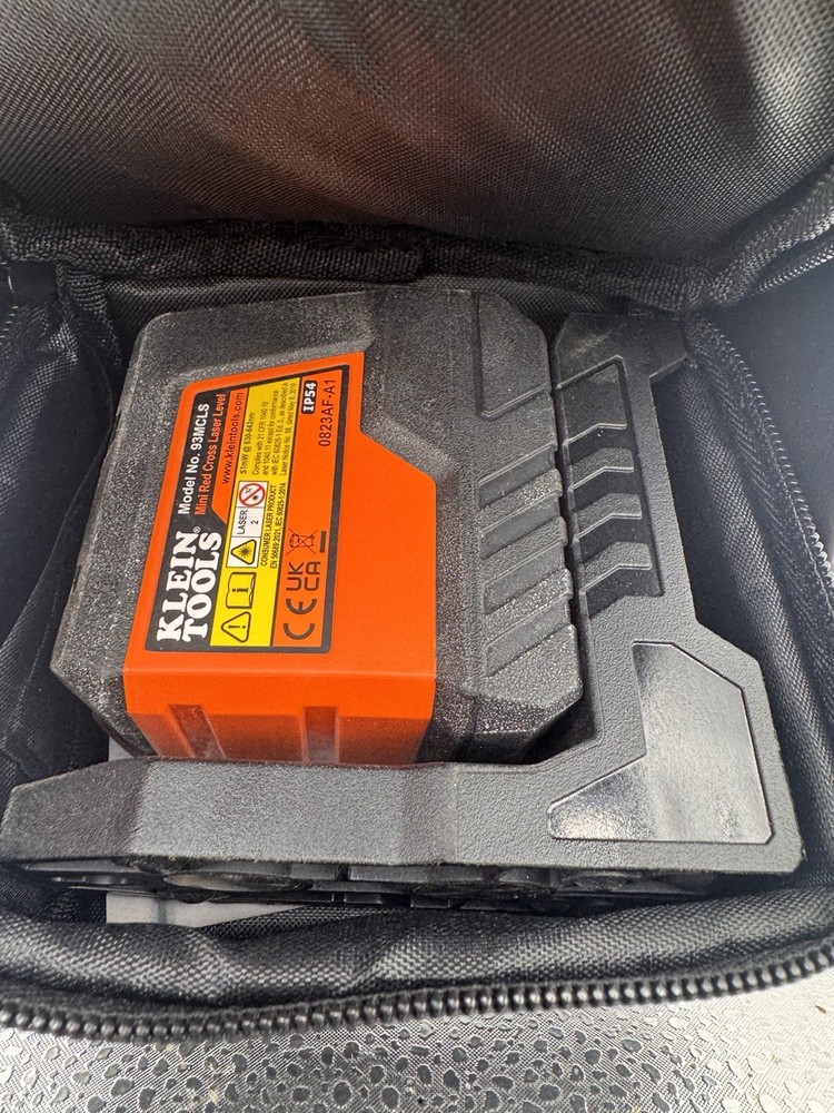 KLEIN TOOLS [93MCLS] MINI RED CROSS LINE LASER LEVEL - [NO BRACKET]