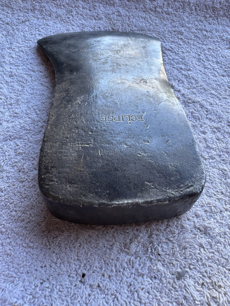 Vintage ECLIPSE Made by Plumb Single Bit Axe Head 3lb. 13oz.