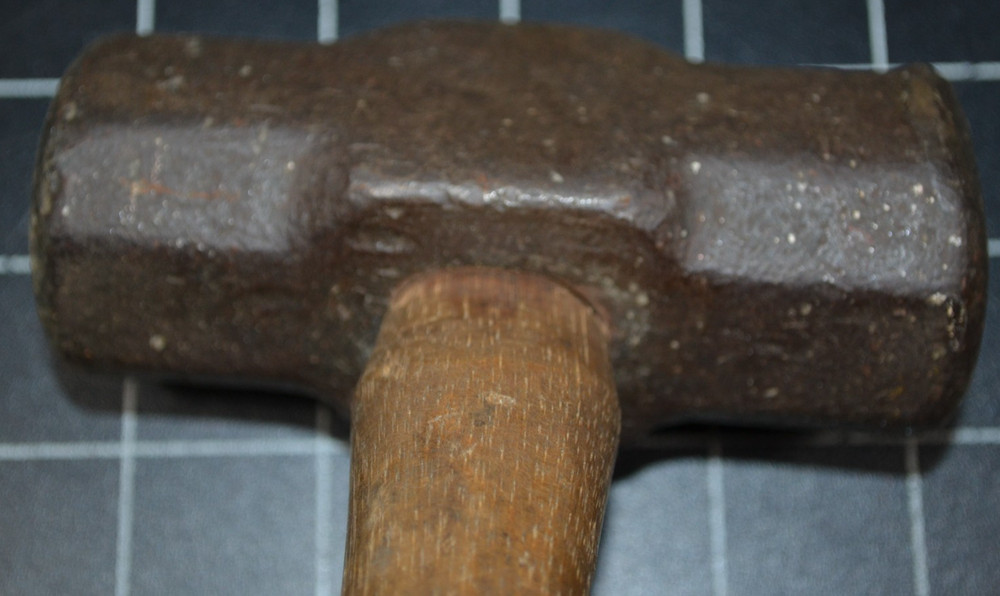 TRUE TEMPER - DOUBLE FACE ENGINEERS' HAMMER - 4# - ORIGINAL HANDLE