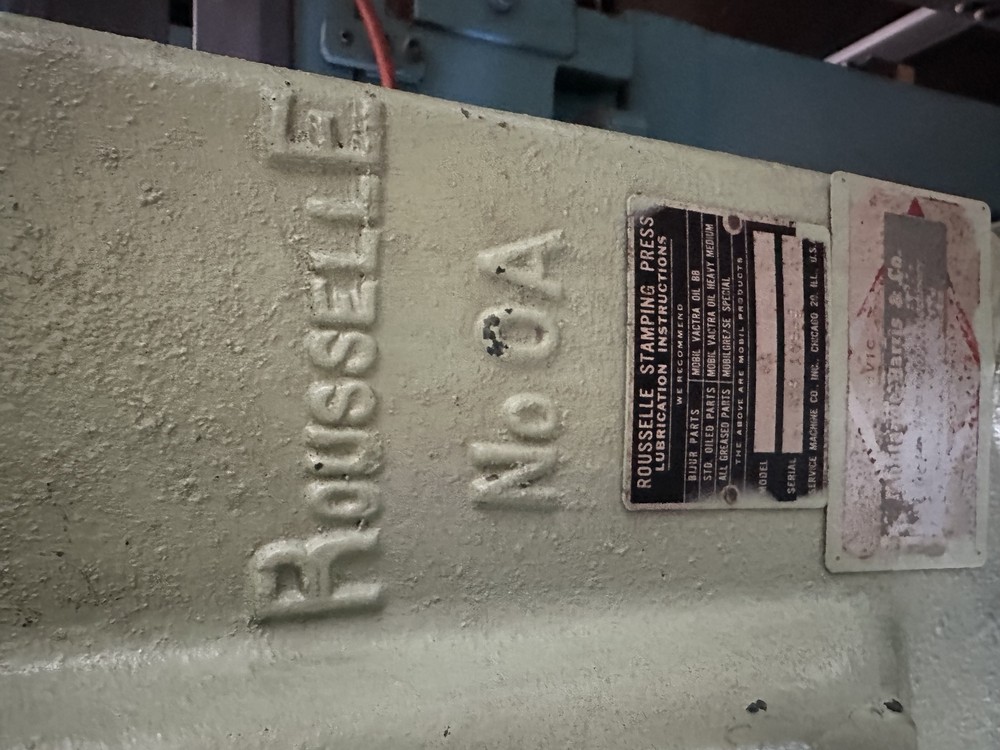 Rousselle OG OBI Punch Press - 5 Ton #7204 #1