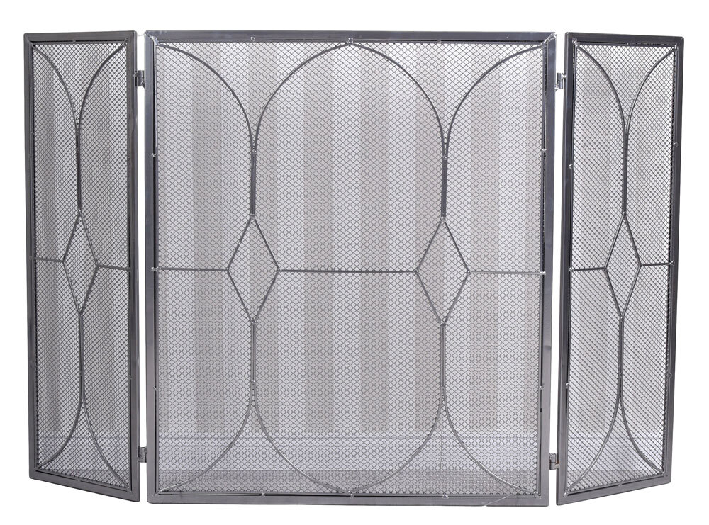 Fireplace Screen Silver Fireplace Protection Screen