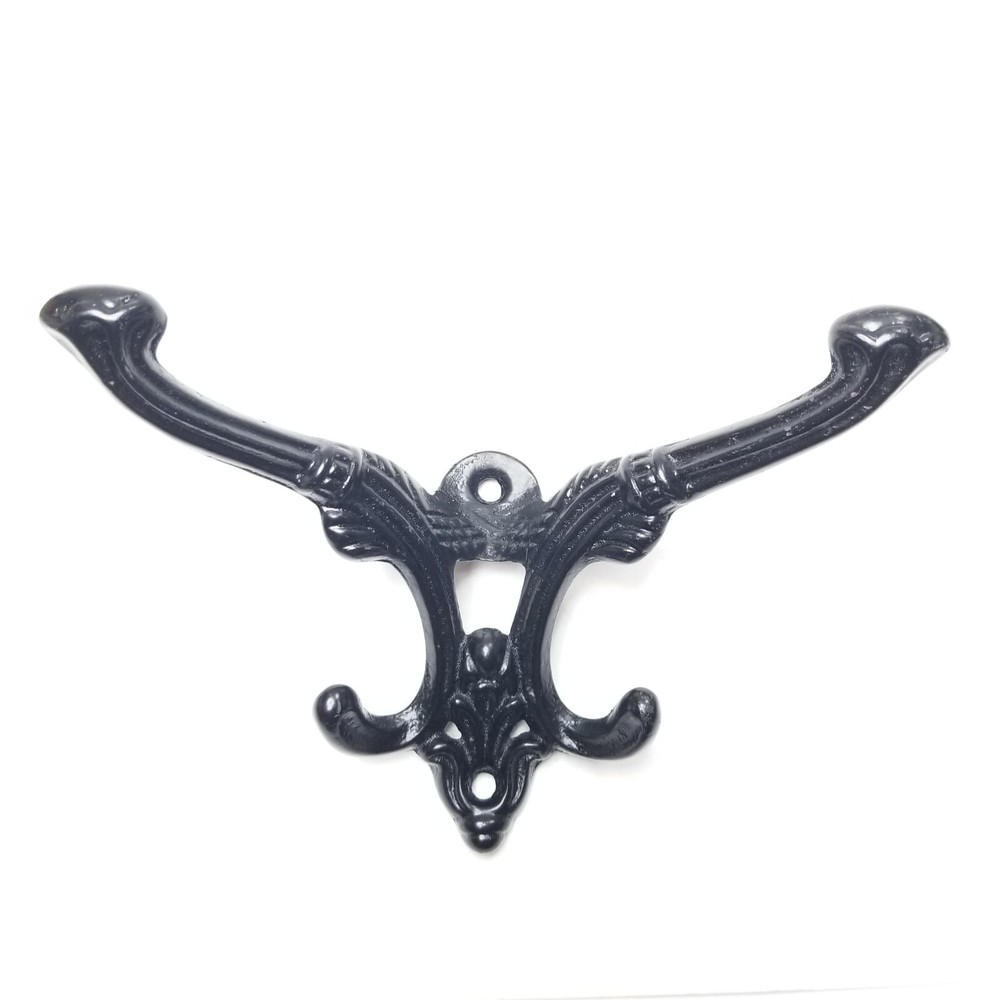 REGENCY PROJECTING HOOK cast iron vintage rustic old style hanging coat hook