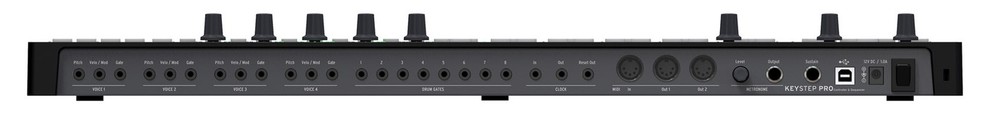 Arturia KEYSTEP PRO Black Polyphonic Sequencing Keyboard Controller+Headphones