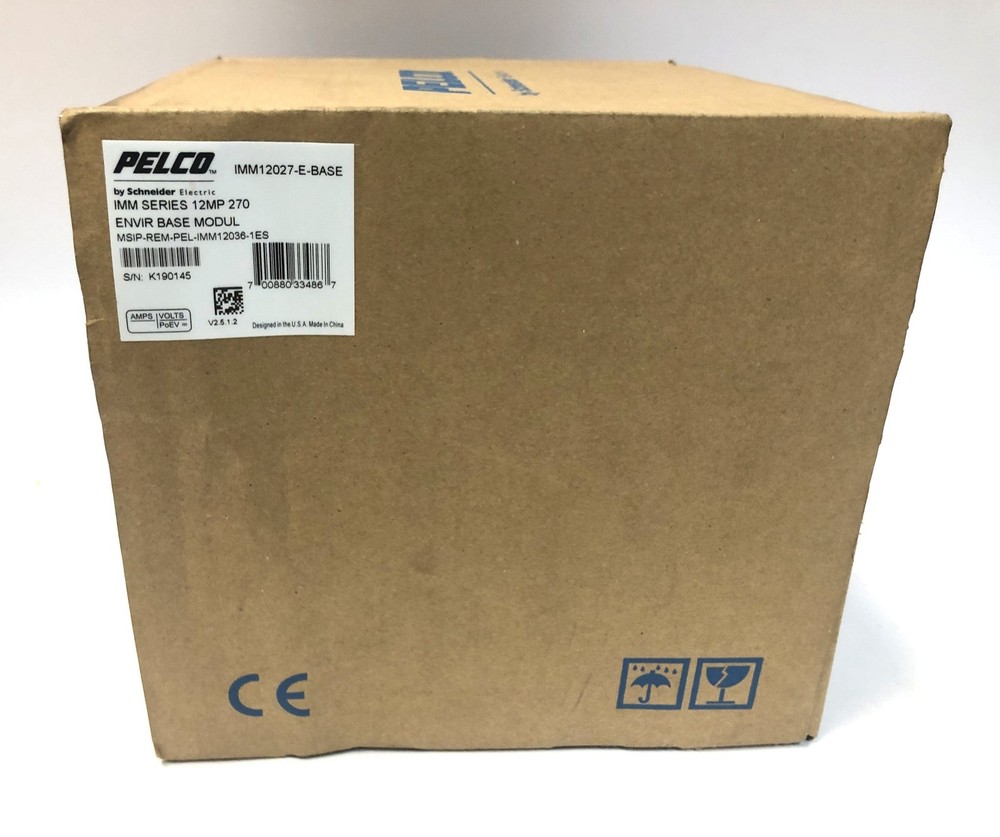NEW PELCO IMM12027-E-Base IMM 12MP 270° Panoramic Security Camera Base Module