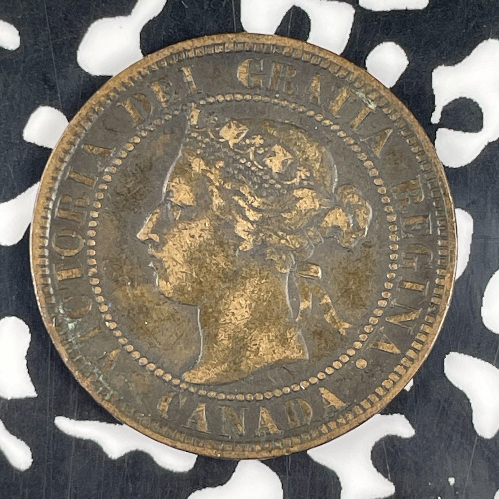 1899 Canada Large Cent Lot#F1617 Nice!