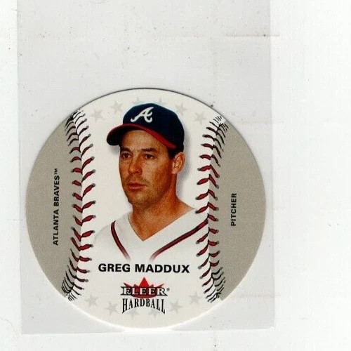 !!!    2003   GREG MADDUX   FLEER  HARDBALL  DISC  BASEBALL CARD  $$
