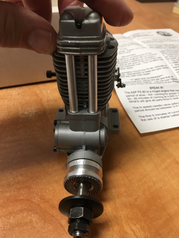 ASP FS 80 AR 4-Stroke RC Engine RARE