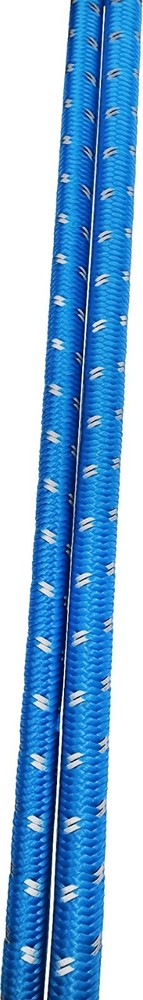 8-PK 36" Reflective Round Bungee Cords/ blue color