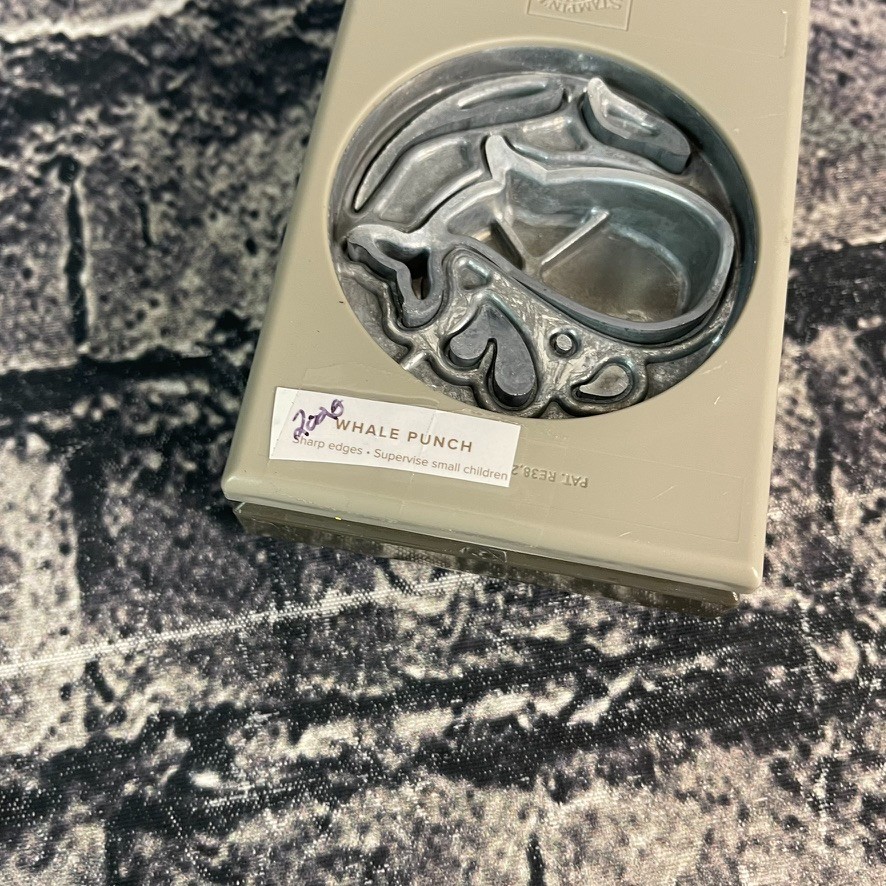 Stampin' Up! WHALE BUILDER Punch