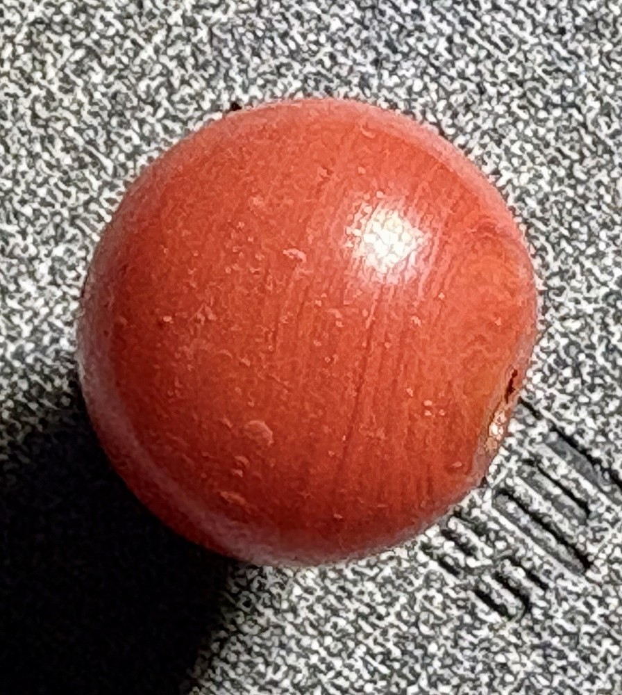 Natural Ancient Carnelian Bead .75”