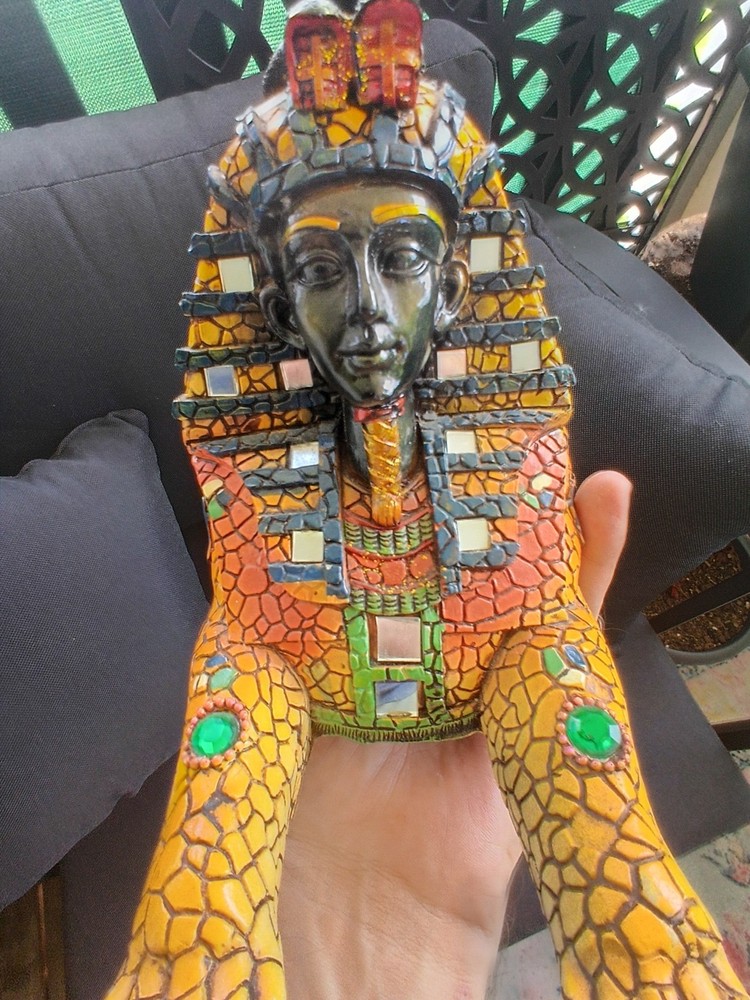 Reare Egyptian Collectable With Gem's