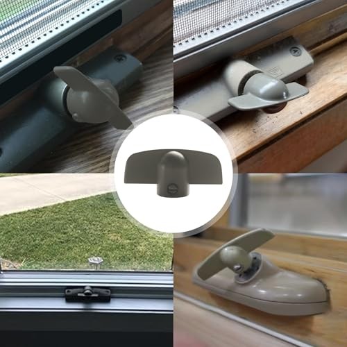 3/8" Window Crank Handle Replacement for Operator, Butterfly Wing Nut T