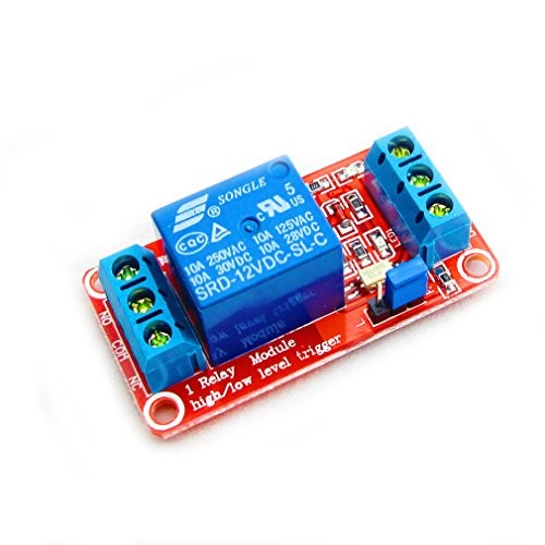12V 1 Channel Relay Module with Optocoupler Isolation Support High or Small