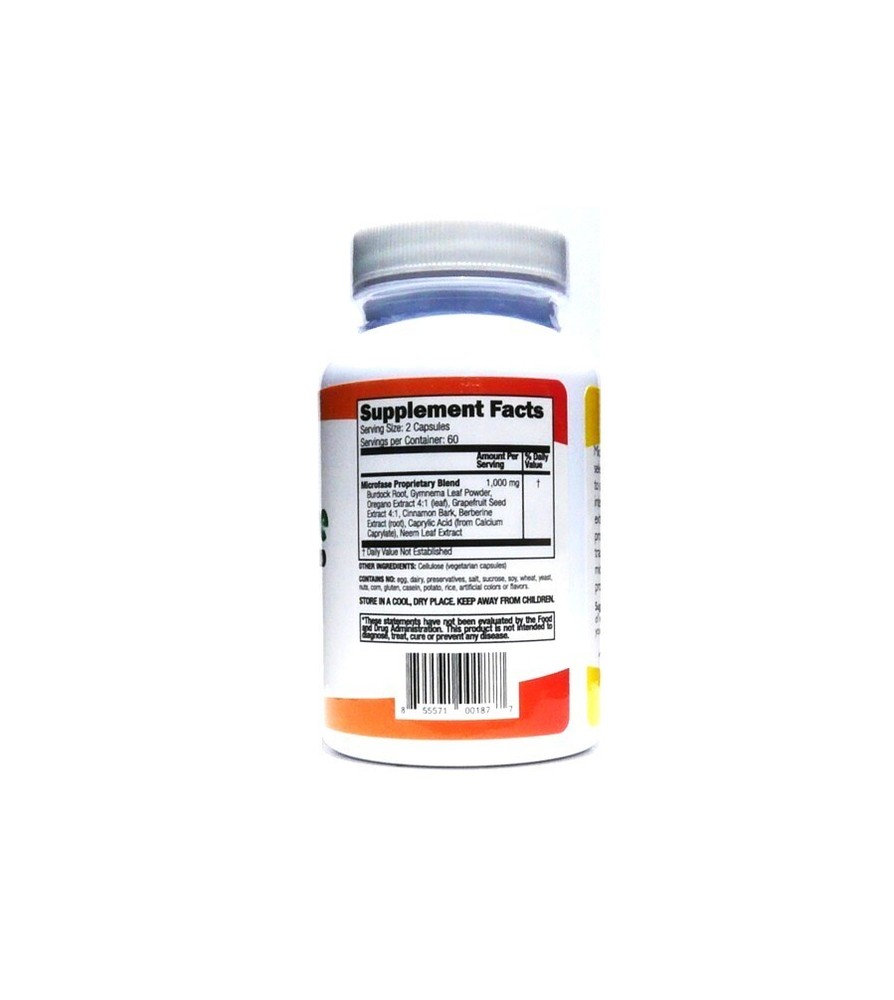 Microfase Premium Herbal Formula -120 Capsules