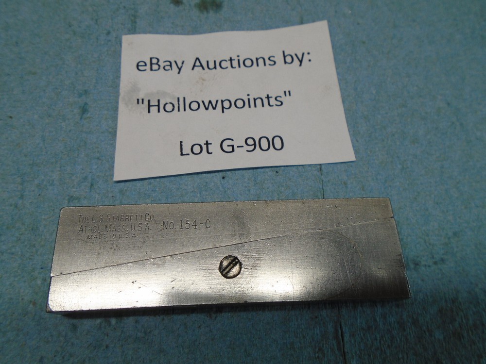 5 Pc Mixed Lufkin & Starrett Adjustable Parallel Set for Machinist Size A-E G900
