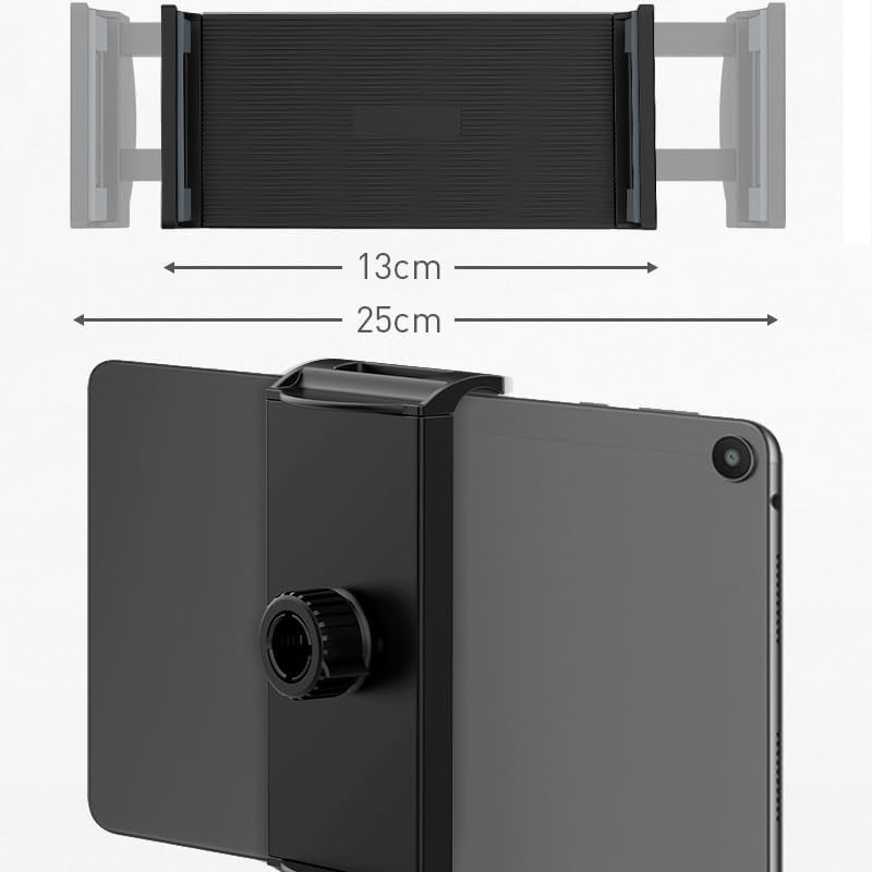 2 Pack Tablet Floor Stand Clip Replacement with 17mm Ball Joint Socket Mount ...