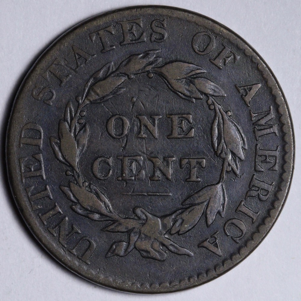 1822 Coronet Head Large Cent VF E112 USGNM