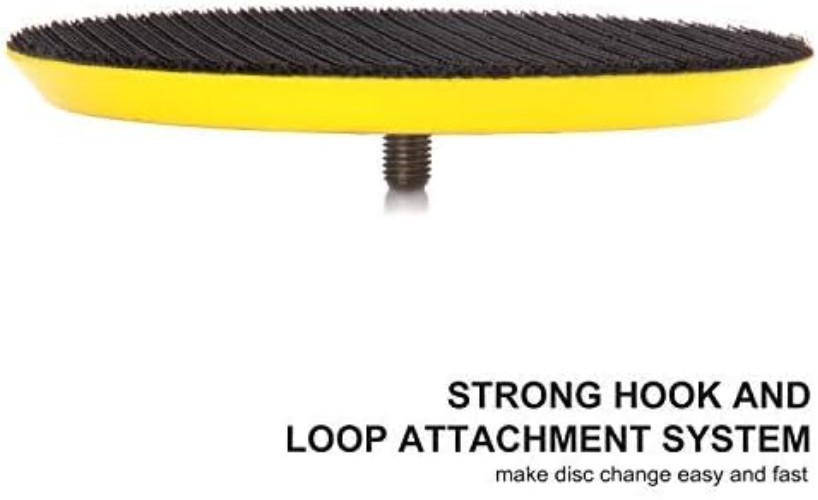 Versatile 5-Inch Orbital Sander Pads with Hook & Loop for Quick Changes - 2 Pack