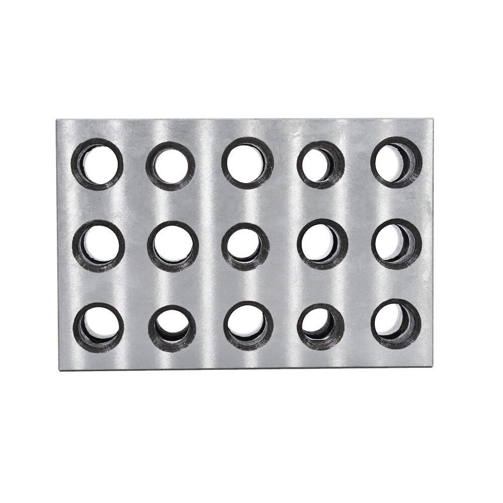 1 Pair 2-4-6 Blocks 23 Holes Matched Ultra Precision .0002" Machinist 246 Jig