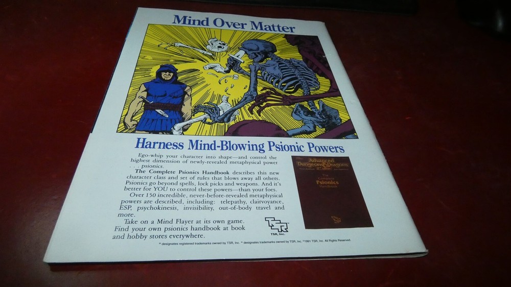 TSR: Dragon Magazine: Issue 165